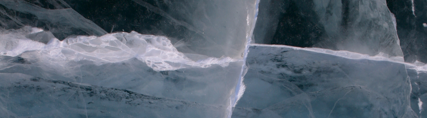 ice water break banner
