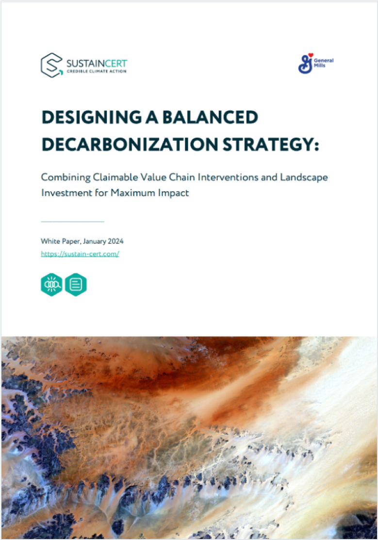 Cover page of a white paper titled