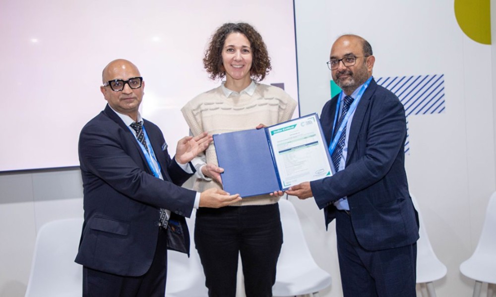 Ceremony to accredit SustainCERT as a verifier for Global Carbon Council