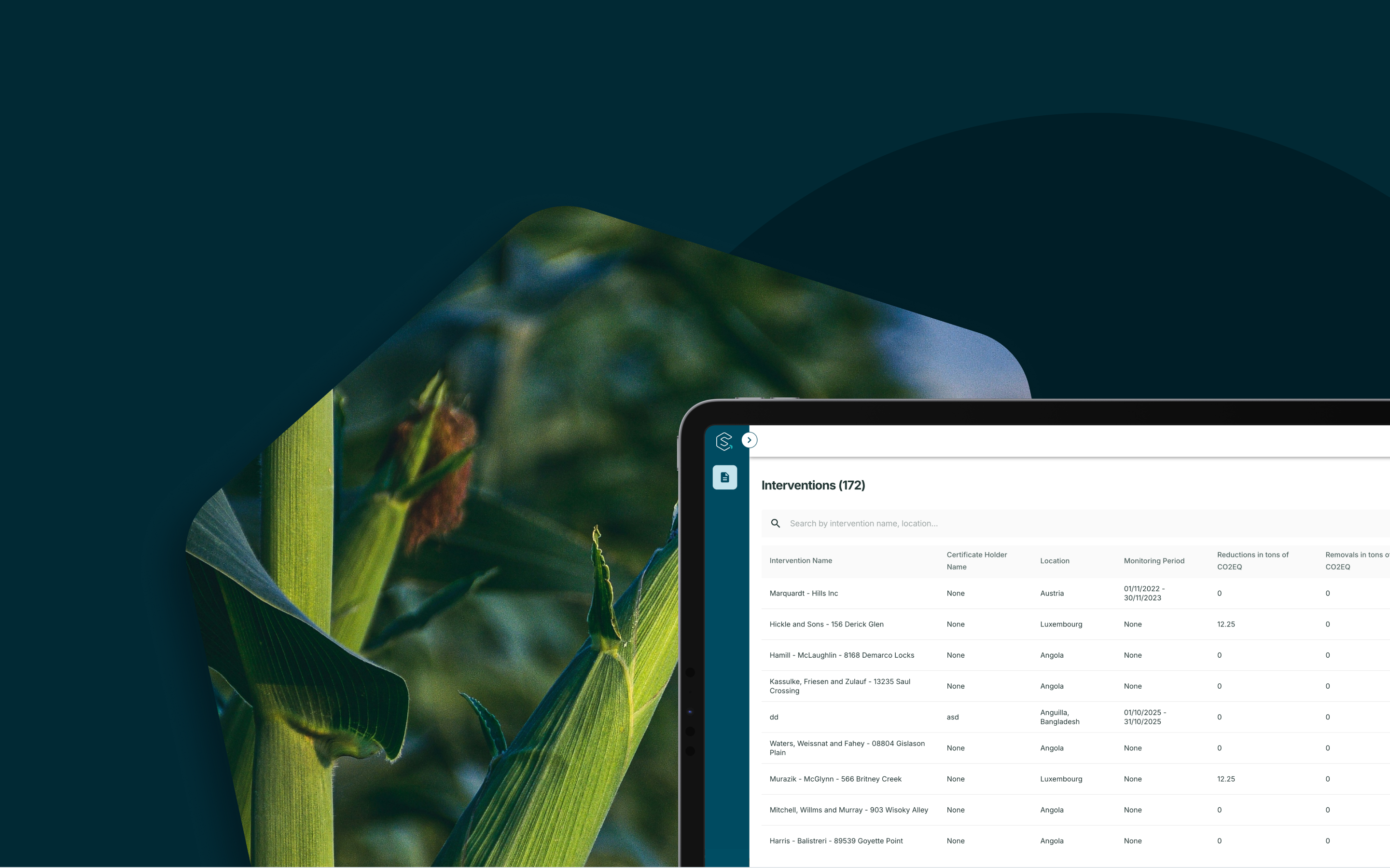 Sustainable rice farming