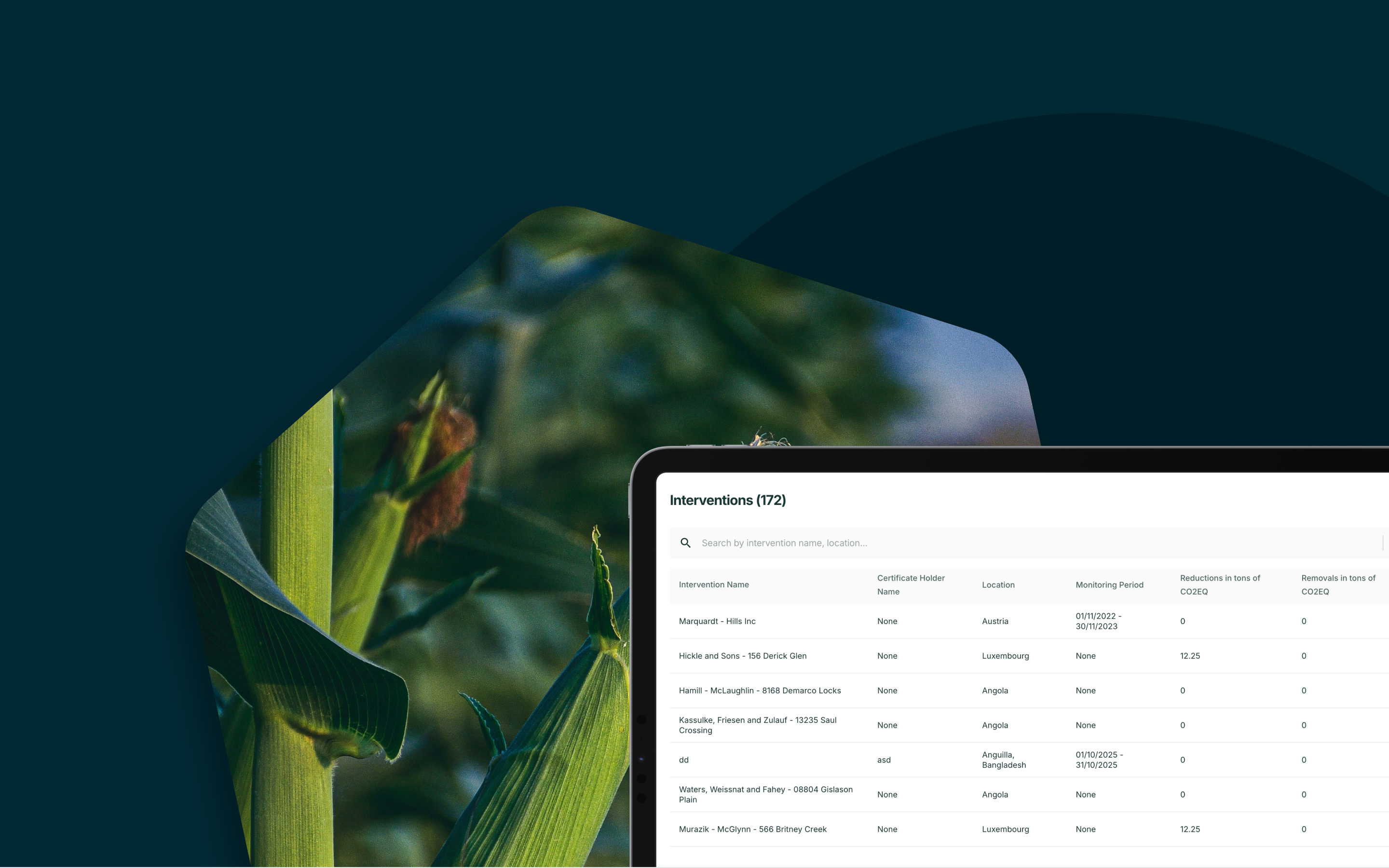 Sustainable rice farming