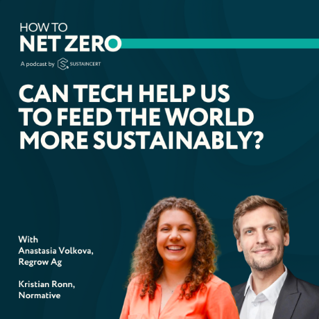 Hot To Zero Podcast thumbnail for episode: CAN TECH HELP US TO FEED THE WORLD MORE SUSTAINABLY?